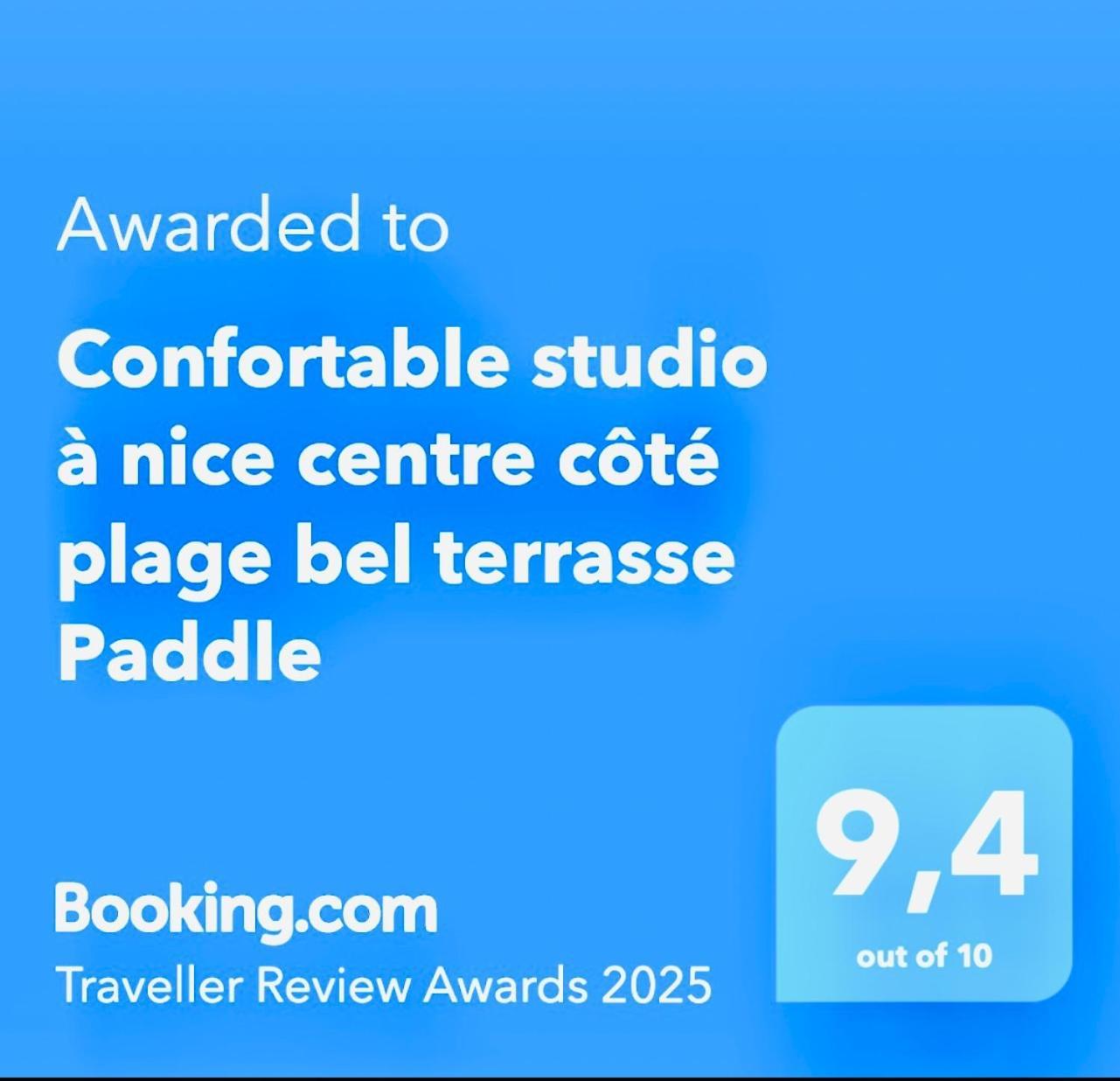 Confortable Studio A Nice Centre Cote Plage Bel Terrasse Paddle Exteriér fotografie